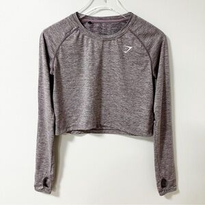 🔻 Gymshark | Purple Drawstring Top M